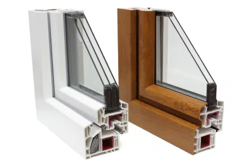 double-pane and triple-pane window examples